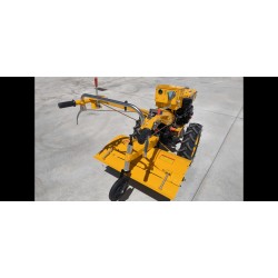 Motocultor LS16 diesel refrigerado por agua y arranque electrico + rotovator