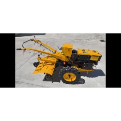 Motocultor LS16 diesel refrigerado por agua y arranque electrico + rotovator