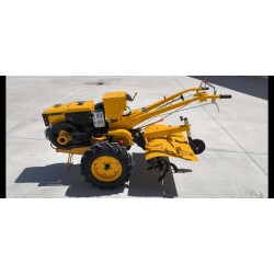 Motocultor LS16 diesel refrigerado por agua y arranque electrico + rotovator