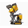 Mini dumper elevable autocargable 500kg